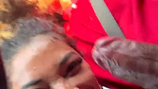 ever had roadhead from a curly pornstar deepthroating monster cock in public?