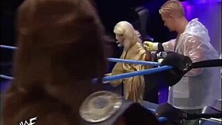 WWF Ivory vs Miss Kitty in epic mud wrestling clash