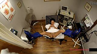 Sandra Chappelle endures Tampa university entrance physical backstage fetish