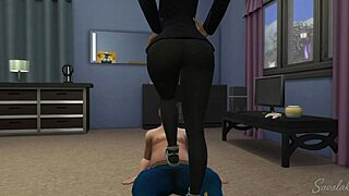 beurette 92i dominates with fierce femdom power