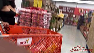 Mi Hijastra And I Get Naughty In Supermarket