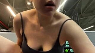 Heart Pounding Extreme Squirting Fuck Fest In The Steamy Locker Room