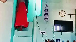 Tamil College Coed Strips Clothes for Hot Teasing Reveal