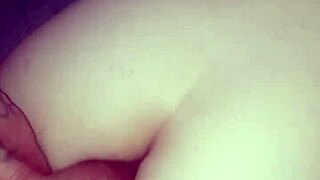 watch this tight young teen ass take a massive anal creampie pounding hard