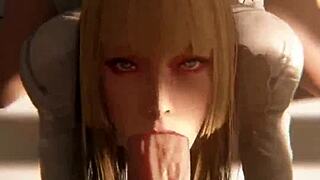 Can Magik's Tight Pussy Handle Hancock's Monster Cock Paizuri and Lili's Deepthroat Compilation?