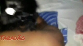 damn that juicy ebony bbw milks out thick cumshot straight down her throat!!