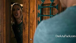 blackmailed petite slut bends over at stepdad's wake for bastard's rough fuck!