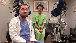 Sandra Chappelle endures Tampa university entrance physical backstage fetish