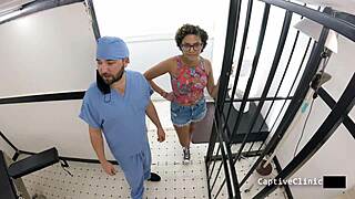 Nurse rebel wyatt humiliates patient backstage with toys deepthroat ass spread in hospital?