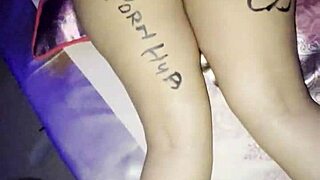 damn check out me and my girlfriend's homemade college ass spreading buttplug play husband films