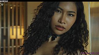 hey skinny asian maid, why tease in that costume before stripping nude?