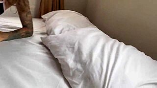 sharing a bed with my stepbro ends with his cock deep in my throat