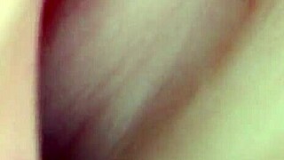 Fuck doll's shaved pussy and tight asshole get lubed up close for double toy penetration handjob fetish.