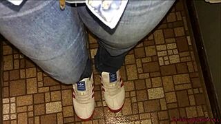 Girlfriend's Sexy Pee Streams Fill Open Mouths In Homemade Compilation