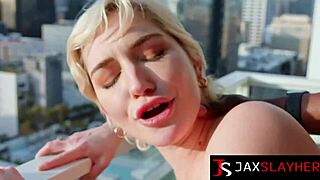 Skye Blue Craves Every Inch of Giant Black Cock Riding Doggystyle Missionary