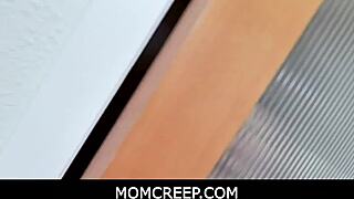 Stepson sneaks bathroom doggystyle pound on stepmom bent over pov taboo mother-in-law fetish bone