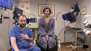 Nurse rebel wyatt humiliates patient backstage with toys deepthroat ass spread in hospital?