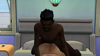 arab milf sneaks young lover inside for cheating sex session