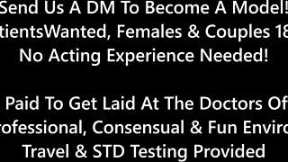 stacy shepard endures tampa uni physical with shaved pussy spread wide