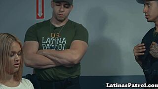 Beautiful Immigrant Latina Rides Agent's Cock in Casting