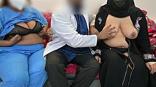 Doctor fucks patient hard while nurse watches shocked!