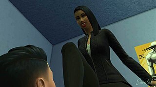 beurette 92i dominates with fierce femdom power