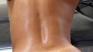 hot latina attendant gets monster bbc creampie pounding raw