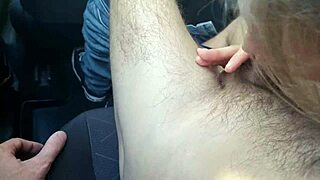 gave taxi driver sloppy deepthroat blowjob in car 💦 to skip the fare 😏