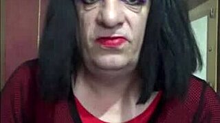 Shy Bisexual Crossdresser Stuffs Huge Toy Deep In His Tight Ass Solo