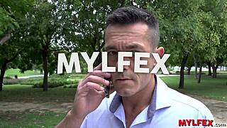 Chubby milf spots pedestrian parks it for rough anal toys fingering hardcore ride.