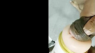 Fleshlight jerking floods me with raw ecstasy