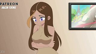 big tits babe enters monster cock sucking contest blowing huge loads