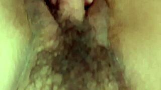 i pounded her hairy pussy till her huge clit swelled like a micro penis