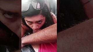 Paid my ride with tight anal creampie for app driver on street