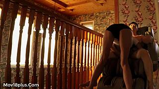 korean girl rides boyfriend's cock in hot intimate sex session