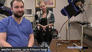 Ava Siren's wild first gyno exam shocks!