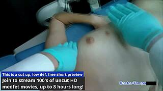 Ava Siren's wild first gyno exam shocks!