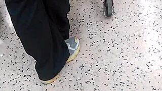 big booty pawg milf sneaks around cub foods store candidly