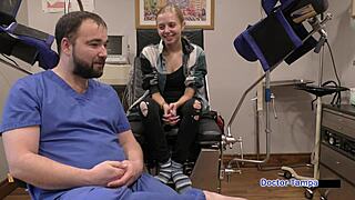 Ava Siren's wild first gyno exam shocks!
