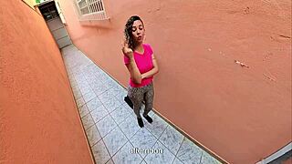 naughty student caught smoking gets clothes ripped for outdoor pussy pounding