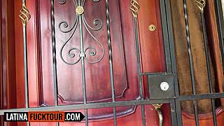 Huge Tits Latina Endures Hardcore Anal Pounding By Big Cock Tourist