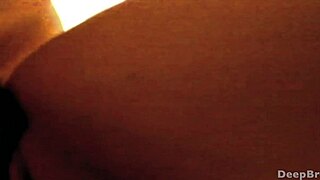 pov huge cock destroys her tight young pussy up close