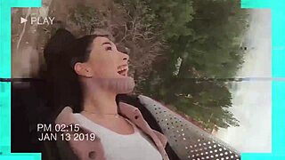 that's one huge ass bent over for outdoor pussy licking and doggystyle