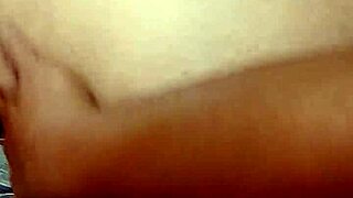Pregnant wife's anal creampie orgasm after rough assfucking
