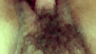 i pounded her hairy pussy till her huge clit swelled like a micro penis