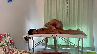 after massage i wrecked this latina wife's tight ass pov