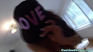 Petite blonde babe bent over doggystyle in lingerie gets fucked hard full storyline movie