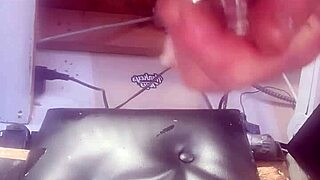 i shove that huge bottle deep up my ass stretching it wide solo