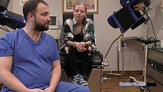 Ava Siren's wild first gyno exam shocks!