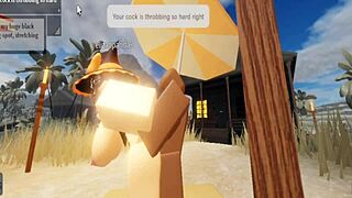 Robloxian witch elainaf bends for rough black cock pounding action